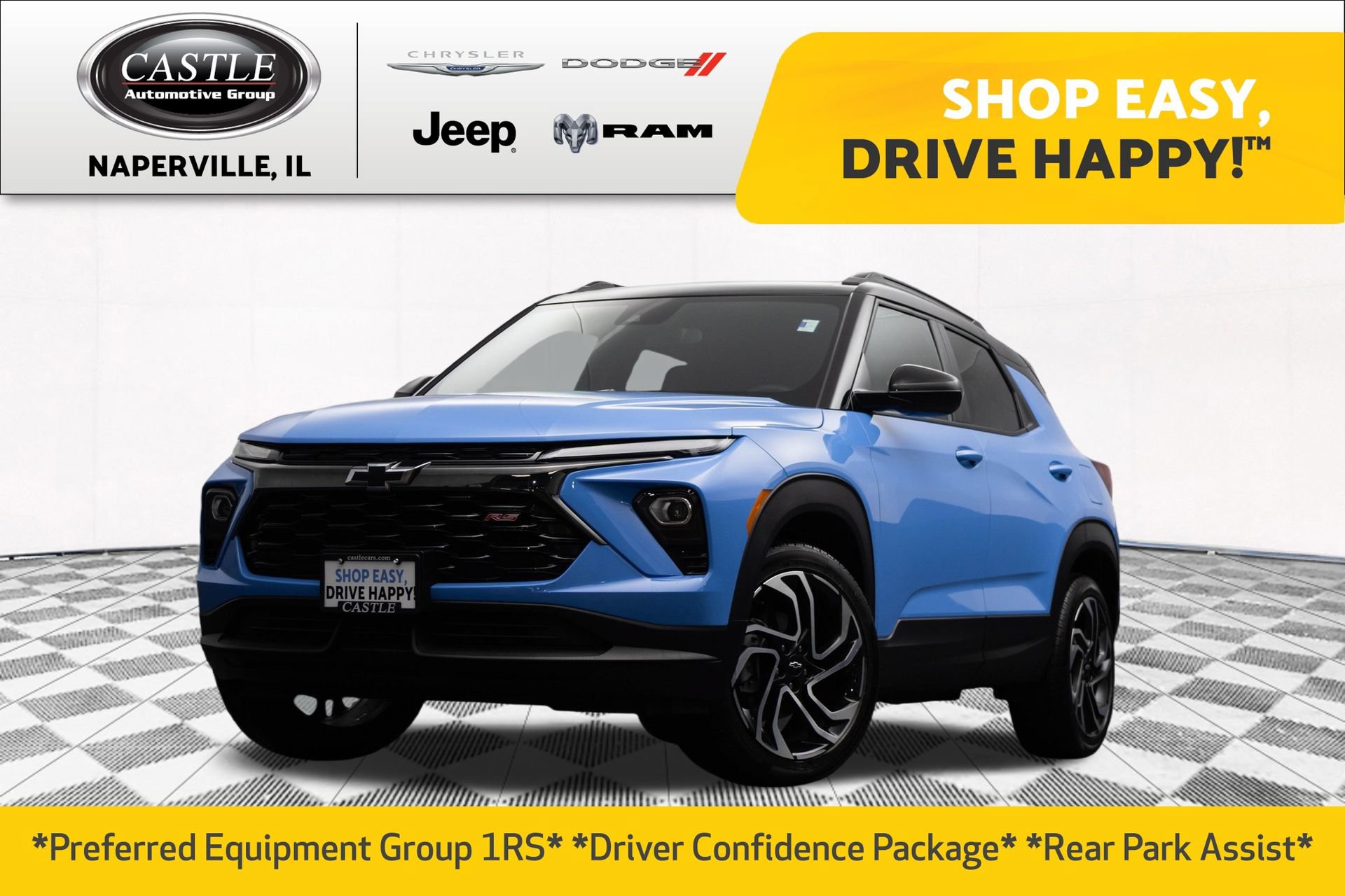 Used 2024 Chevrolet TrailBlazer RS w/ Driver Confidence Package AWD/4WD image 1