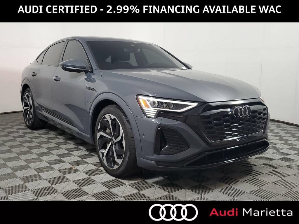 Certified 2024 Audi Q8 e-tron Premium Plus w/ Premium Plus Package