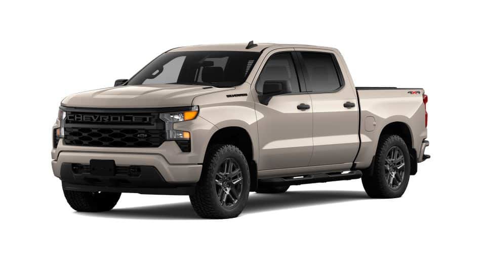 New 2026 Chevrolet Silverado 1500 Custom w/ Turbomax Blackout Package AWD/4WD image 49