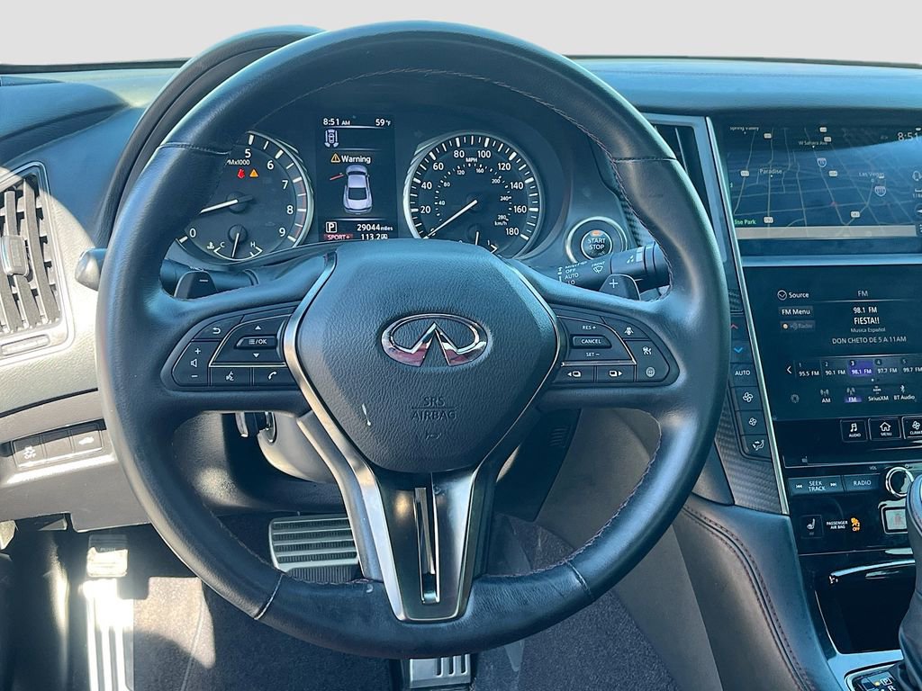 Used 2022 INFINITI Q60 Red Sport 400 w/ Cargo Package RWD image 11