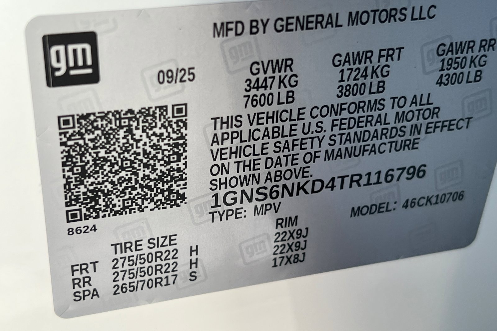 New 2026 Chevrolet Tahoe LT image 24