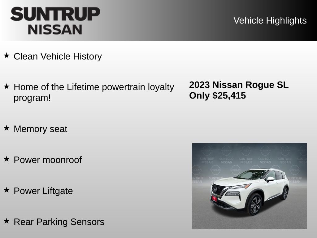 Used 2023 Nissan Rogue SL FWD image 8