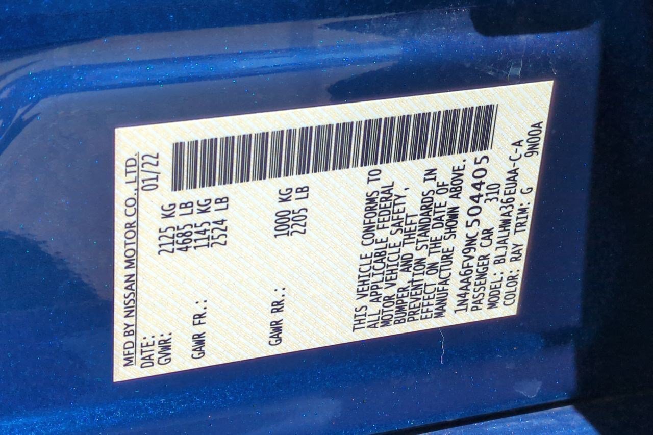 Certified 2022 Nissan Maxima Platinum w/ Sport Mat Group FWD image 29