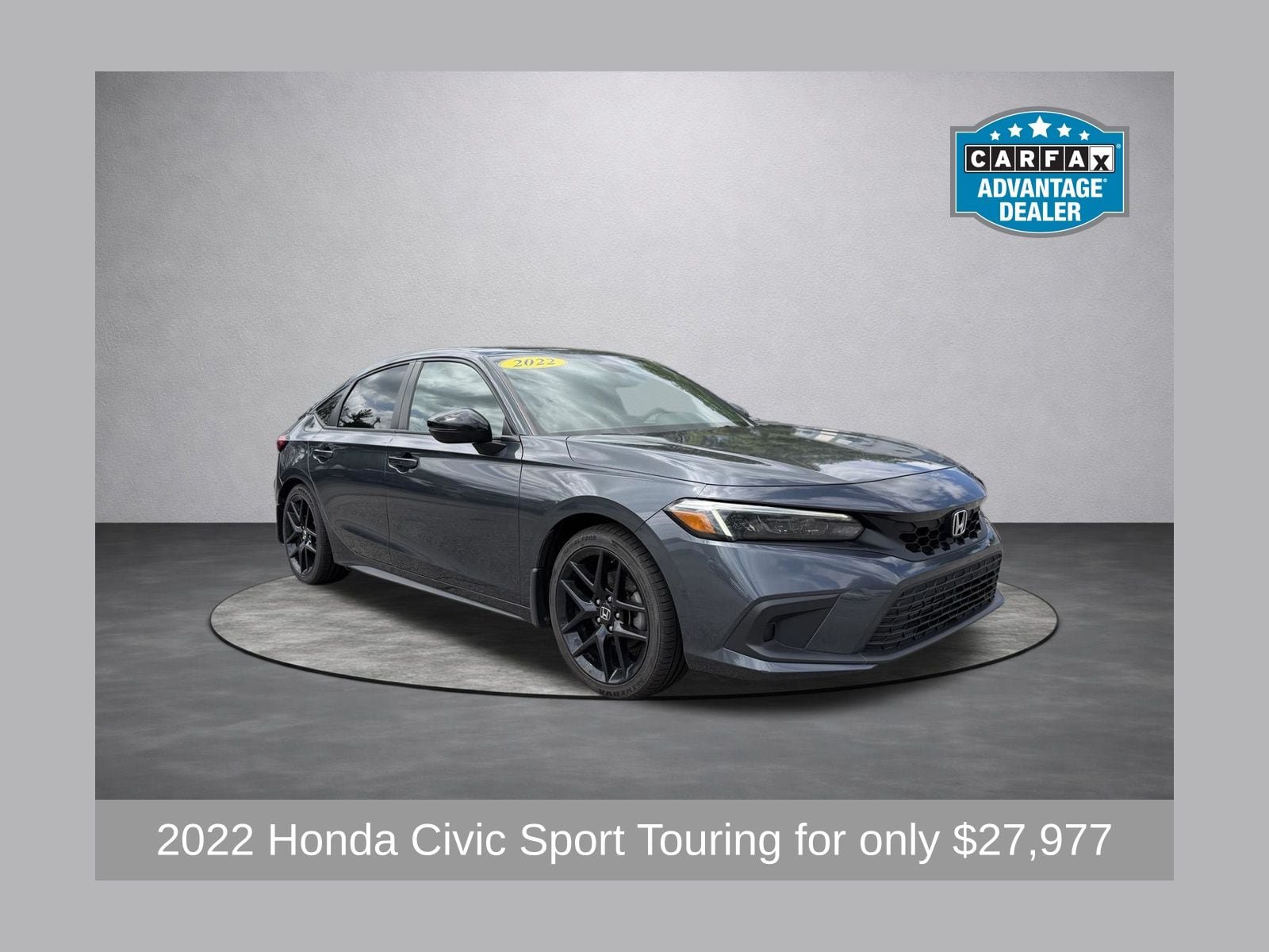 Used 2022 Honda Civic Sport Touring image 1