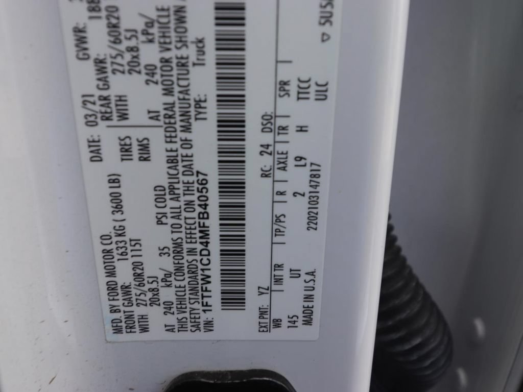 Used 2021 Ford F150 XLT w/ Equipment Group 302A High RWD image 25