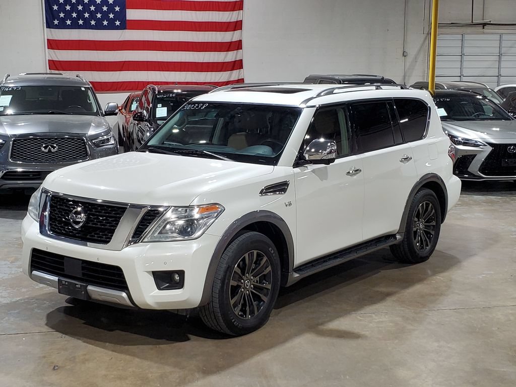 Used 2017 Nissan Armada Platinum w/ Captain Seat Package RWD image 44