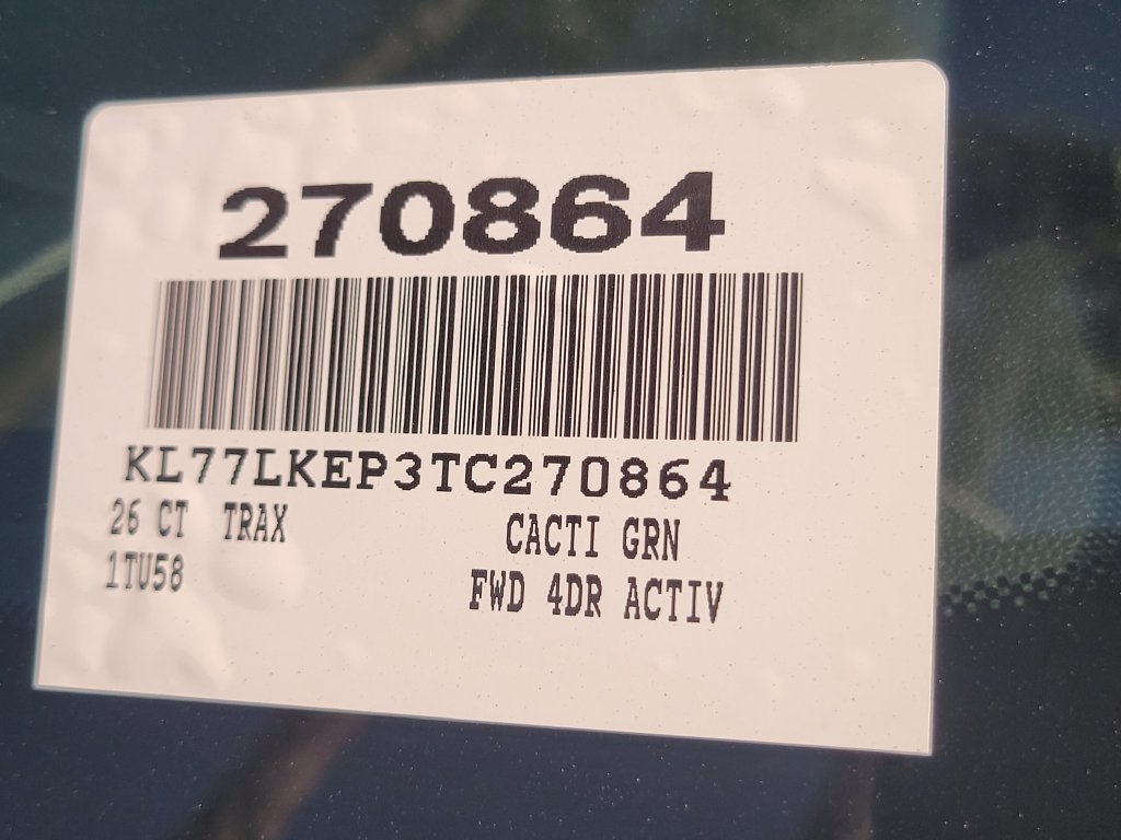 New 2026 Chevrolet Trax ACTIV w/ Driver Confidence Package FWD image 28