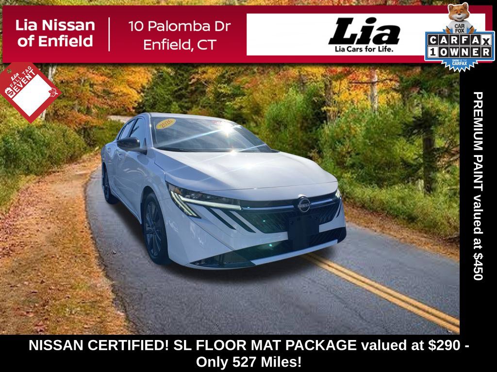 Certified 2026 Nissan Sentra SL w/ Floor Mat Package
