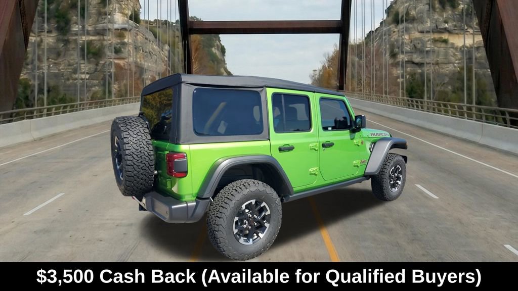 New 2026 Jeep Wrangler Unlimited Rubicon w/ Safety Group AWD/4WD image 10