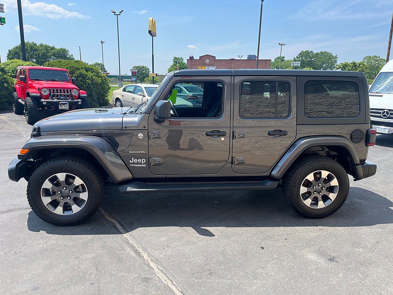 Used 2021 Jeep Wrangler Unlimited Sahara w/ Uconnect 4C Nav & Sound Group image 4