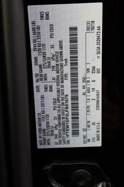 Used 2020 Ford F150 XL w/ Equipment Group 101A Mid image 37