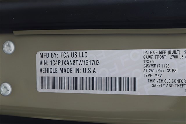 New 2026 Jeep Wrangler Sport image 21