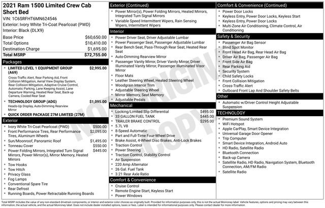 Used 2021 RAM 1500 Limited image 5