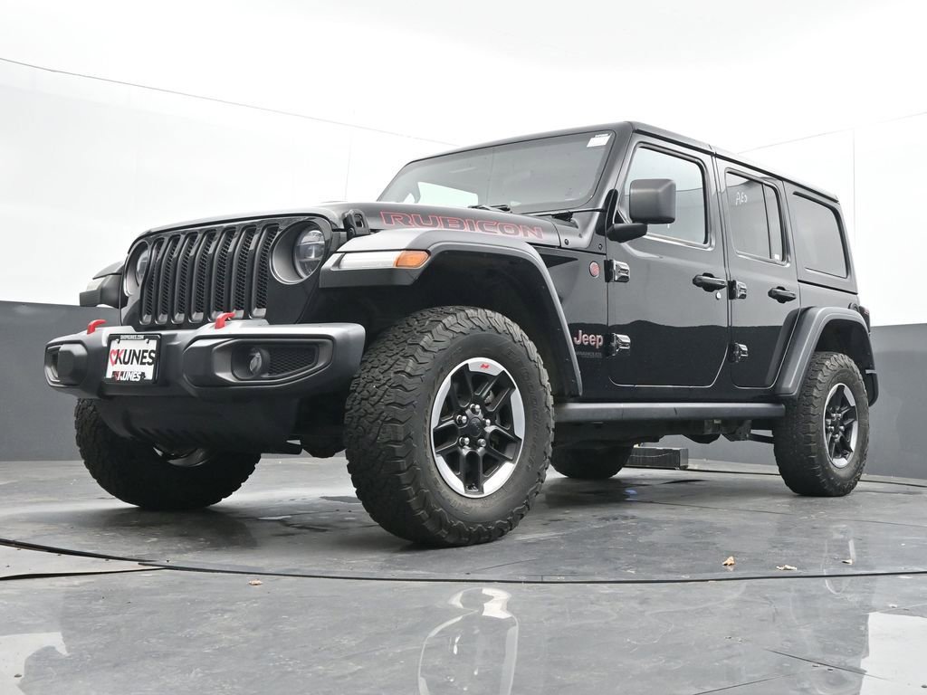 Used 2021 Jeep Wrangler Unlimited Rubicon w/ LED Lighting Group image 46