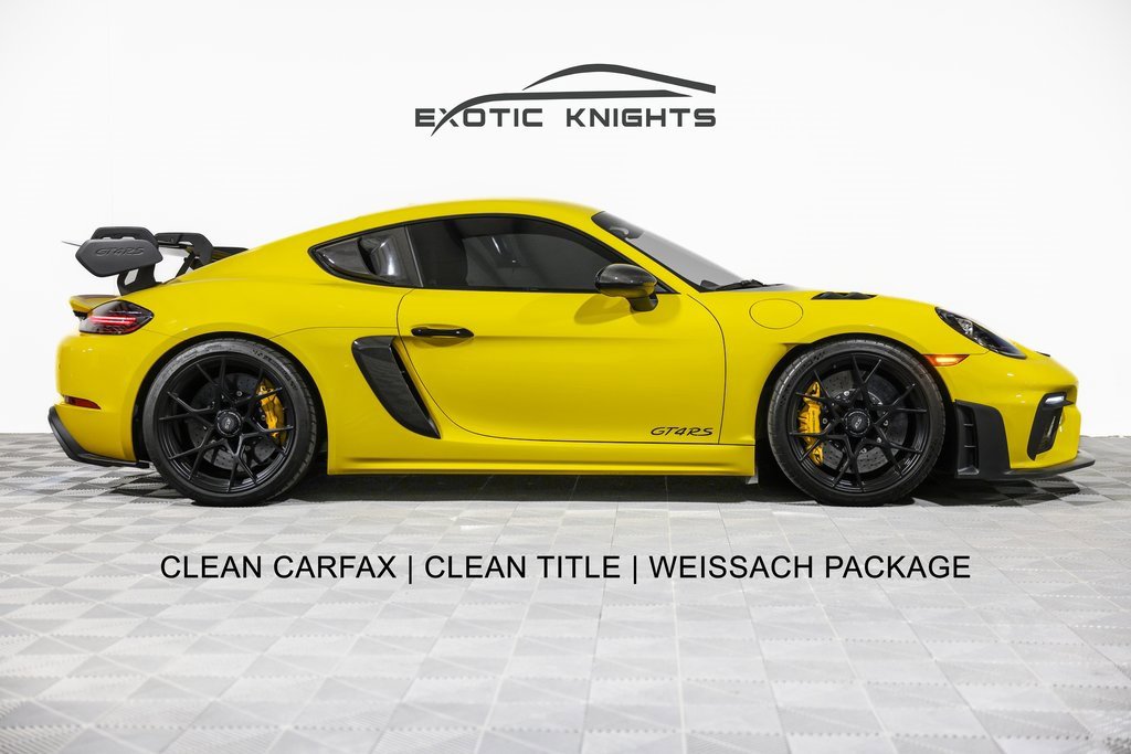 Used 2023 Porsche 718 Cayman GT4 RS image 1