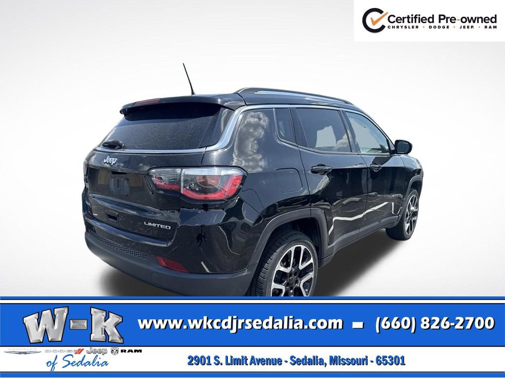 Certified 2017 Jeep Compass Limited AWD/4WD image 7