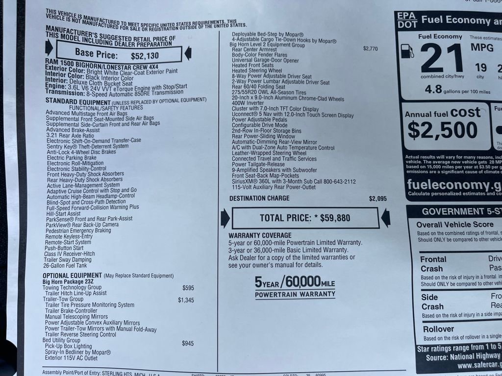 Used 2025 RAM 1500 Big Horn image 14