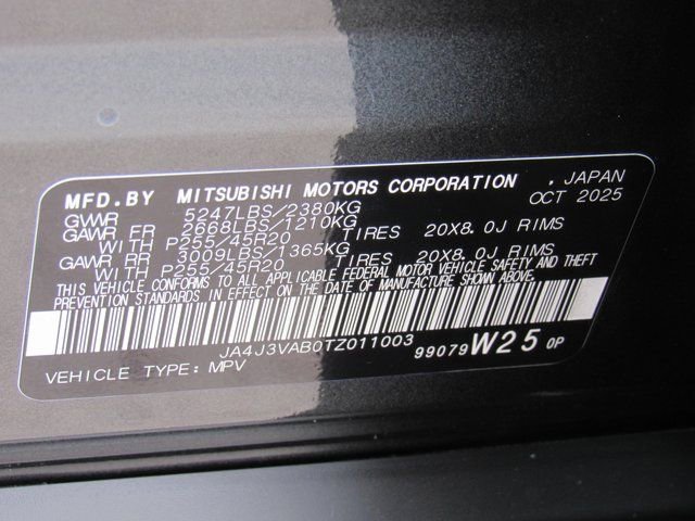 New 2026 Mitsubishi Outlander SE image 13