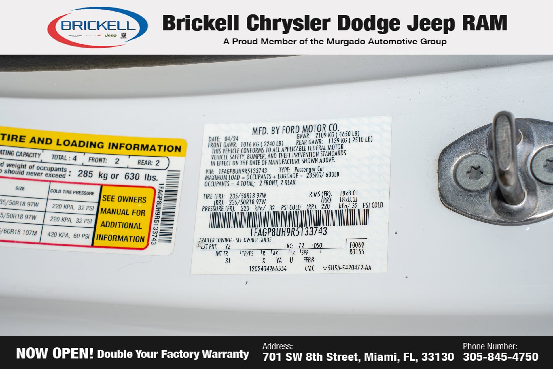 Used 2024 Ford Mustang Premium RWD image 32