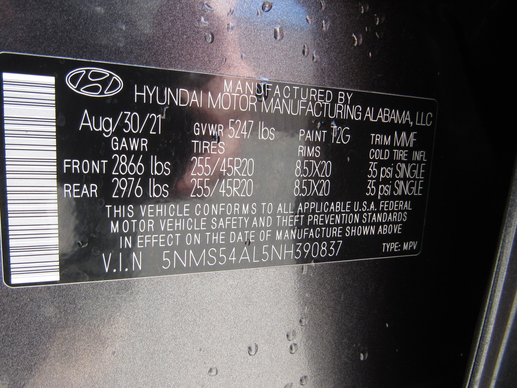 Used 2022 Hyundai Santa Fe Calligraphy image 29