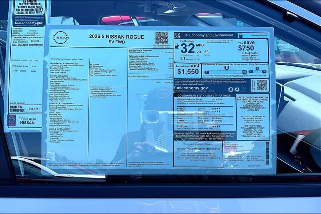 New 2026 Nissan Rogue SV w/ Cold Weather Package FWD image 12
