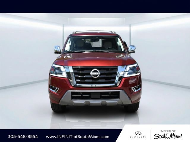 Used 2024 Nissan Armada Platinum w/ Captain's Chairs Package image 2