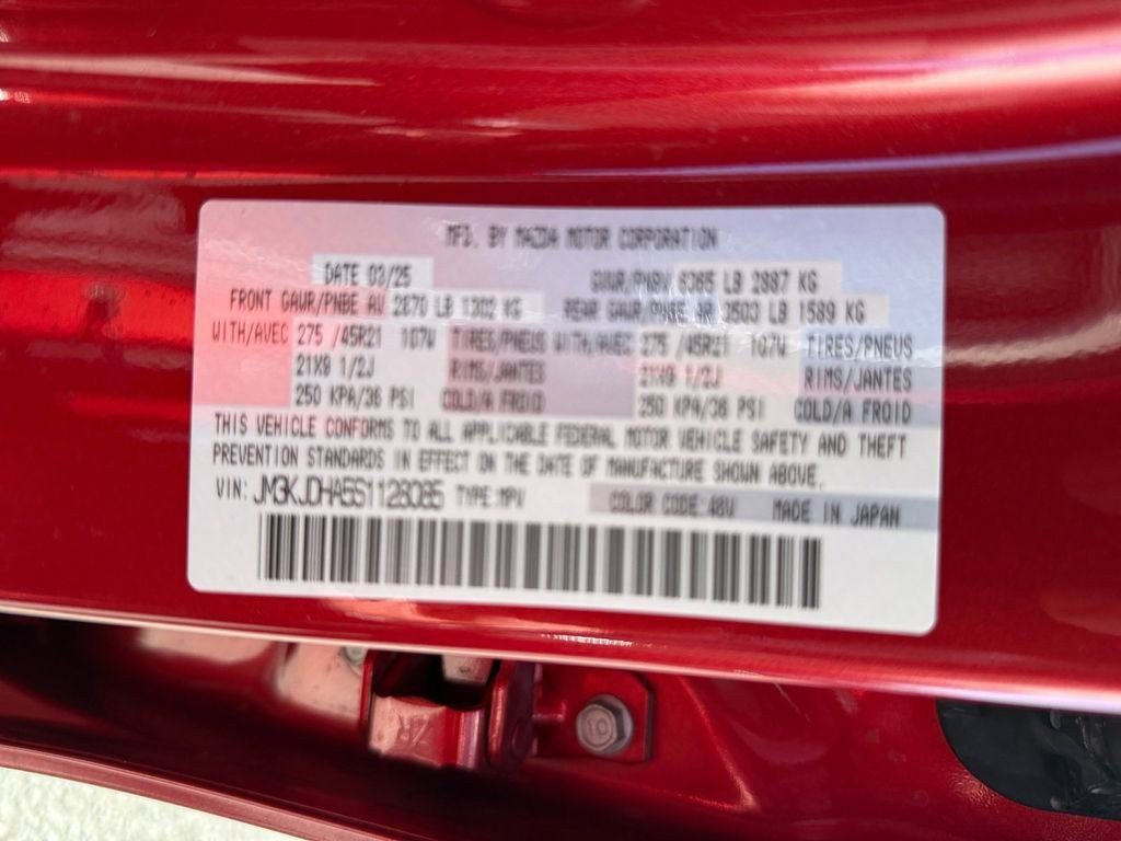 Used 2025 MAZDA CX-70 Plug-In Hybrid w/ Premium Pkg image 37