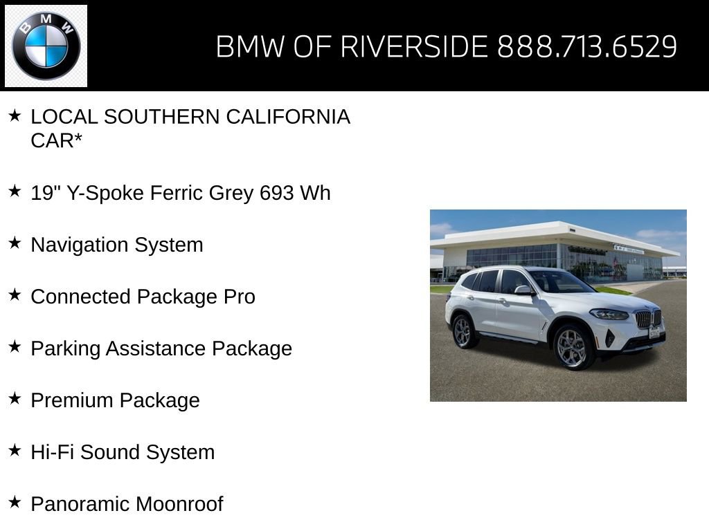 Certified 2023 BMW X3 sDrive30i w/ Premium Package image 15