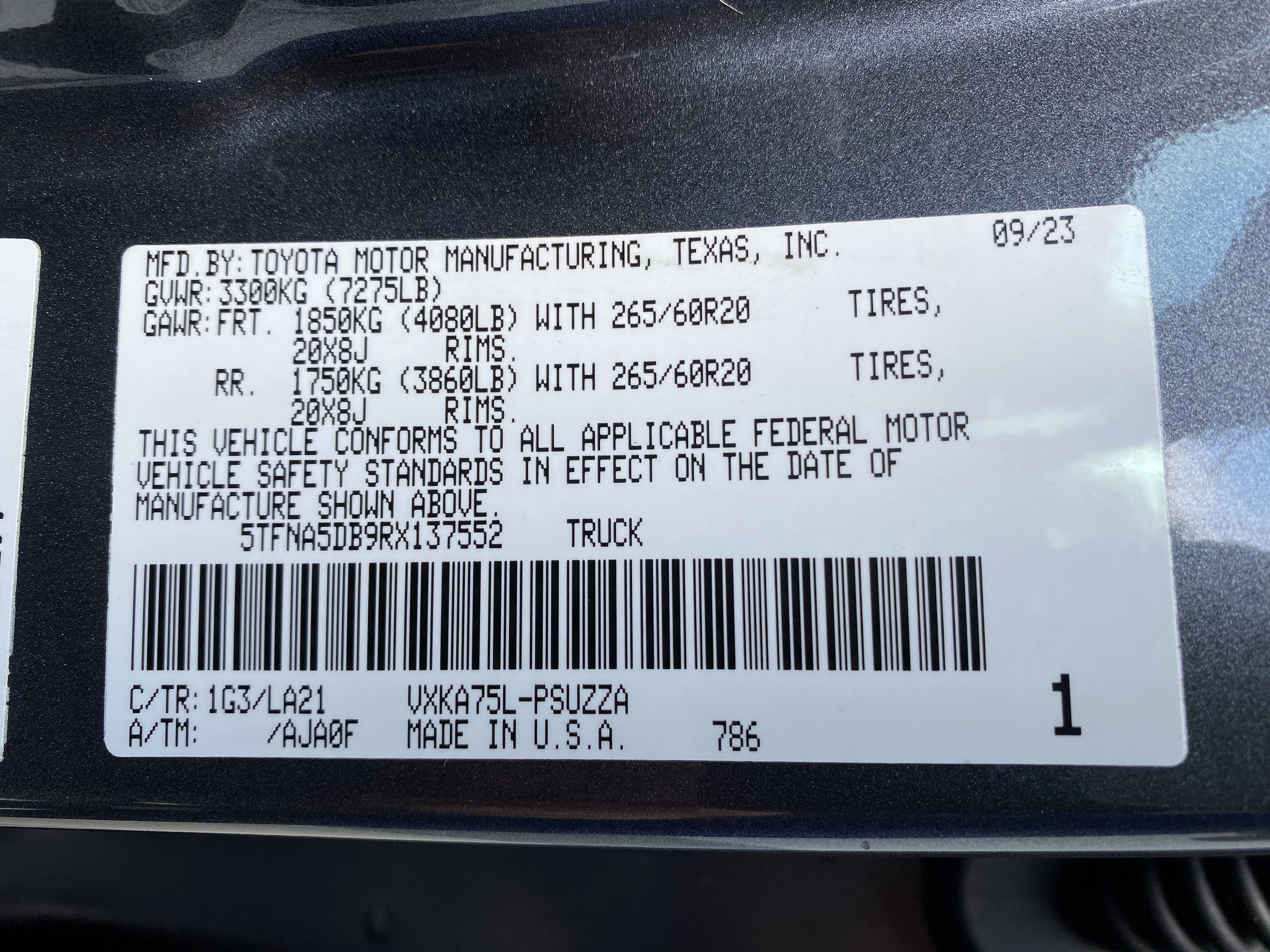 Used 2024 Toyota Tundra Platinum AWD/4WD image 40