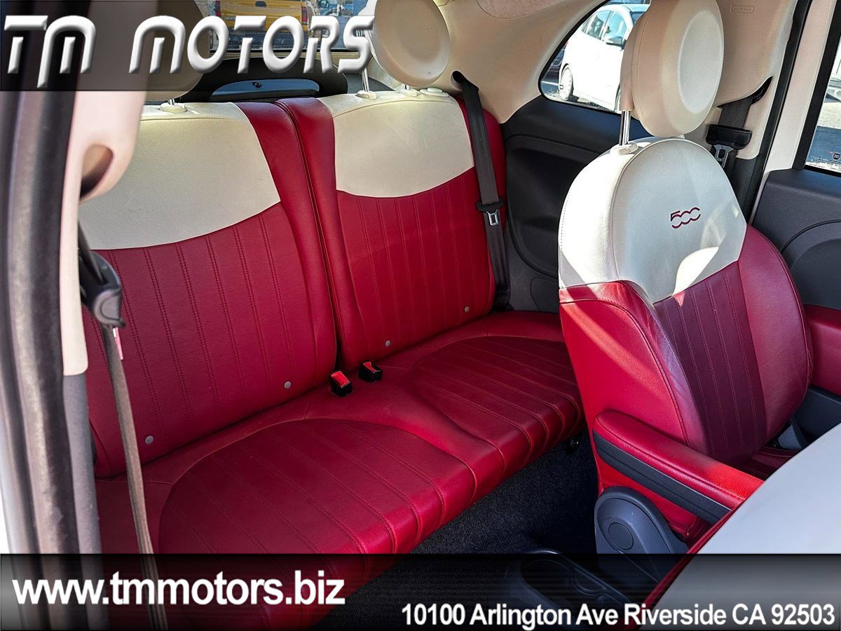 Used 2013 FIAT 500 Lounge w/ Luxury Leather Pkg image 9