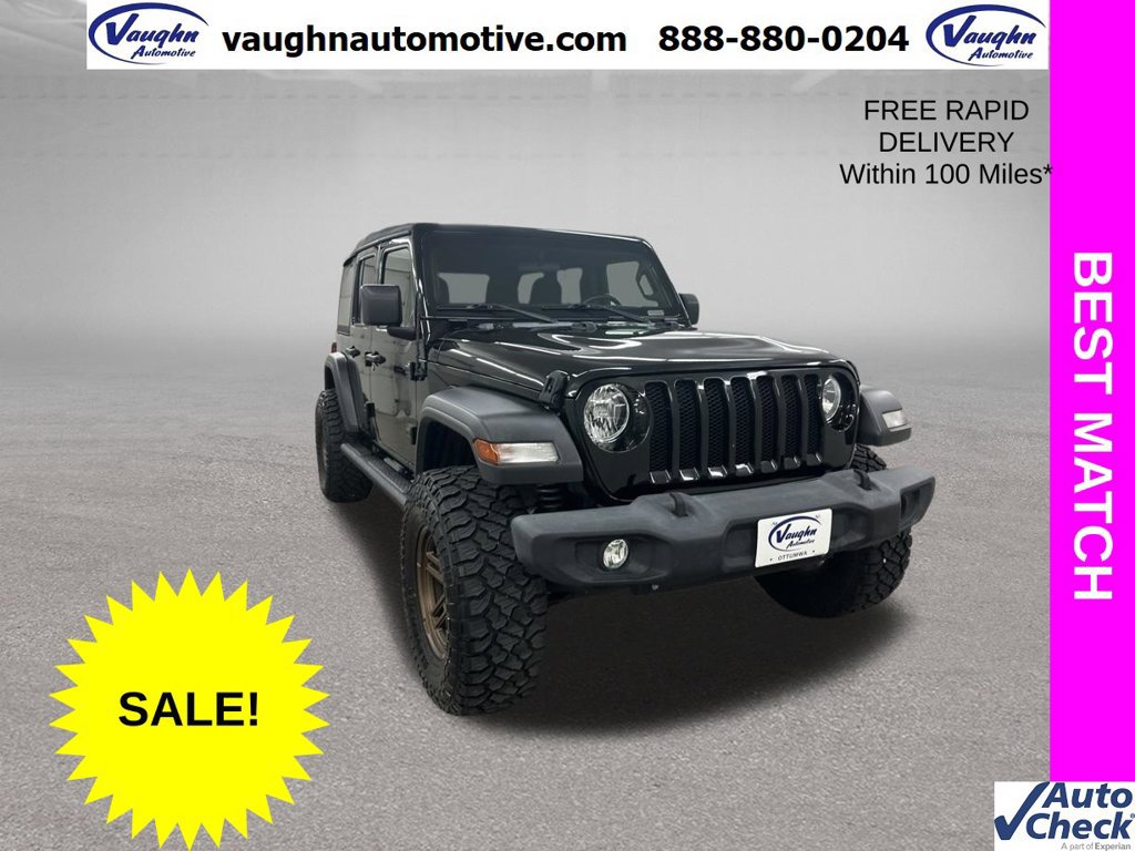 Used 2021 Jeep Wrangler Unlimited Sport w/ Technology Group
