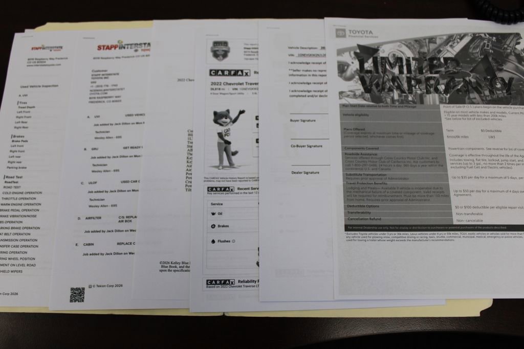 Used 2022 Chevrolet Traverse LT w/ LPO, Floor Liner Package image 30