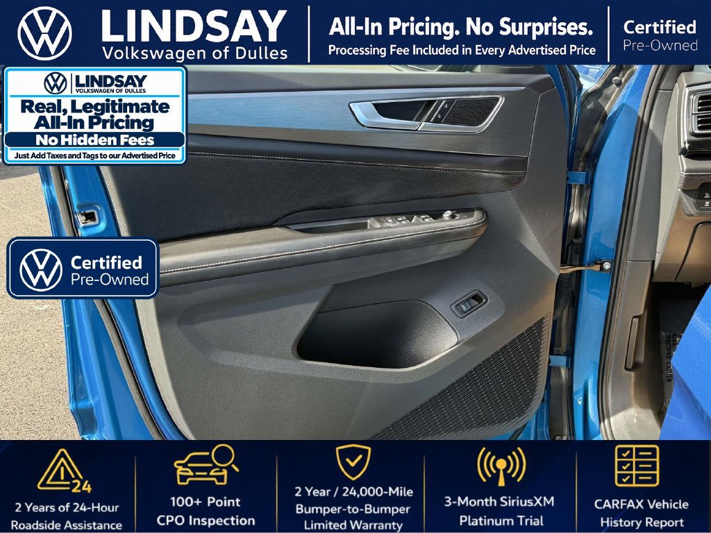 Certified 2024 Volkswagen Atlas Cross Sport SE w/ Panoramic Sunroof Package FWD image 10