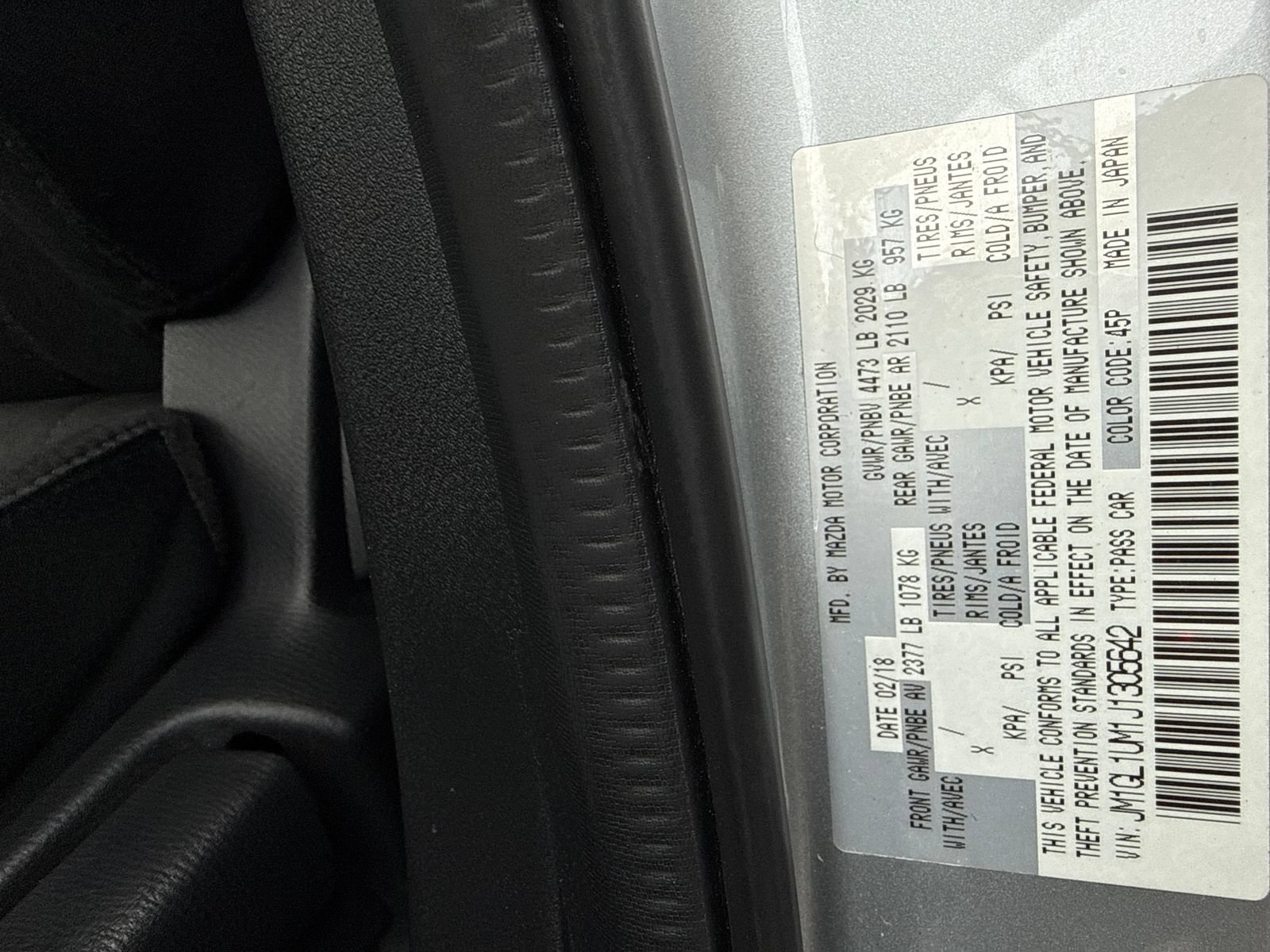 Used 2018 MAZDA MAZDA6 Sport FWD image 51