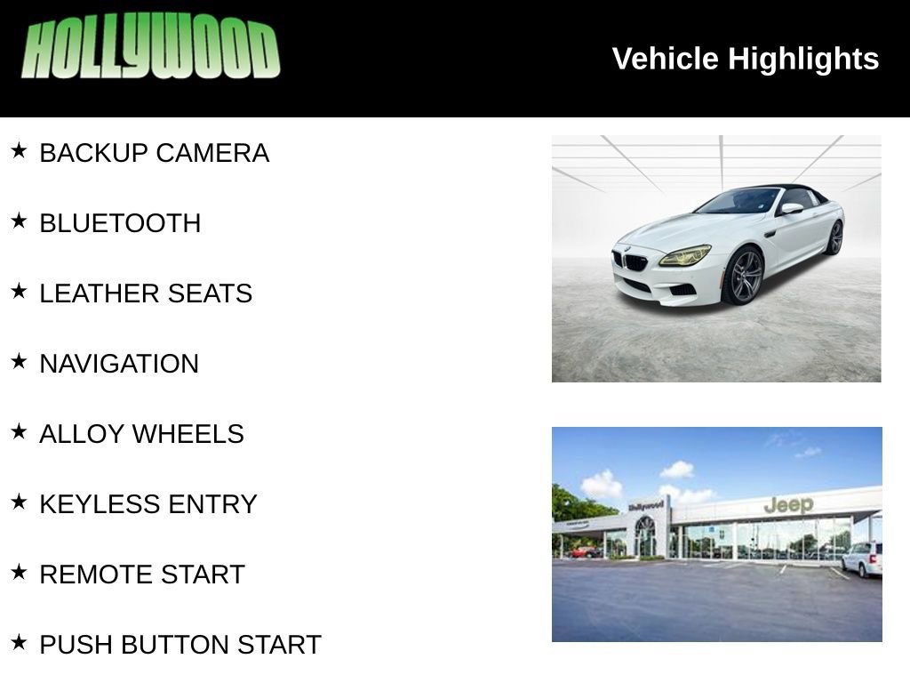 Used 2016 BMW M6 Convertible image 3