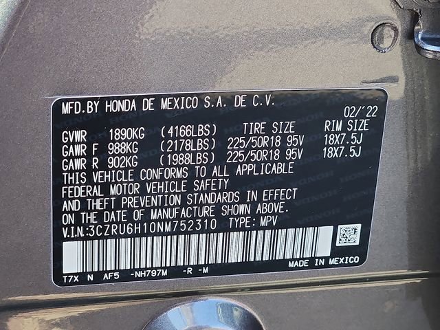 Certified 2022 Honda HR-V Sport image 26