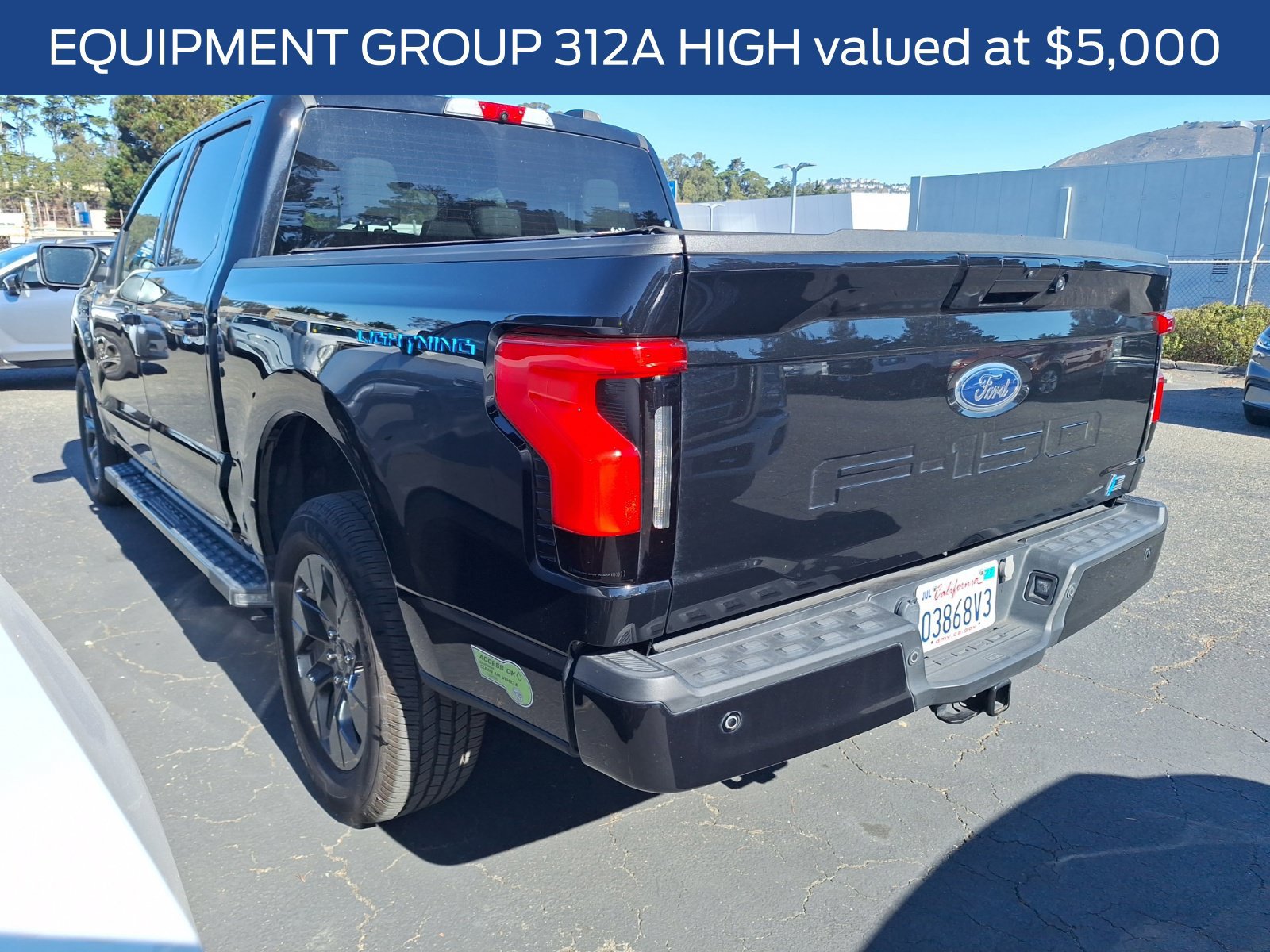 Used 2023 Ford F150 Lightning XLT w/ Equipment Group 312A High AWD/4WD image 5