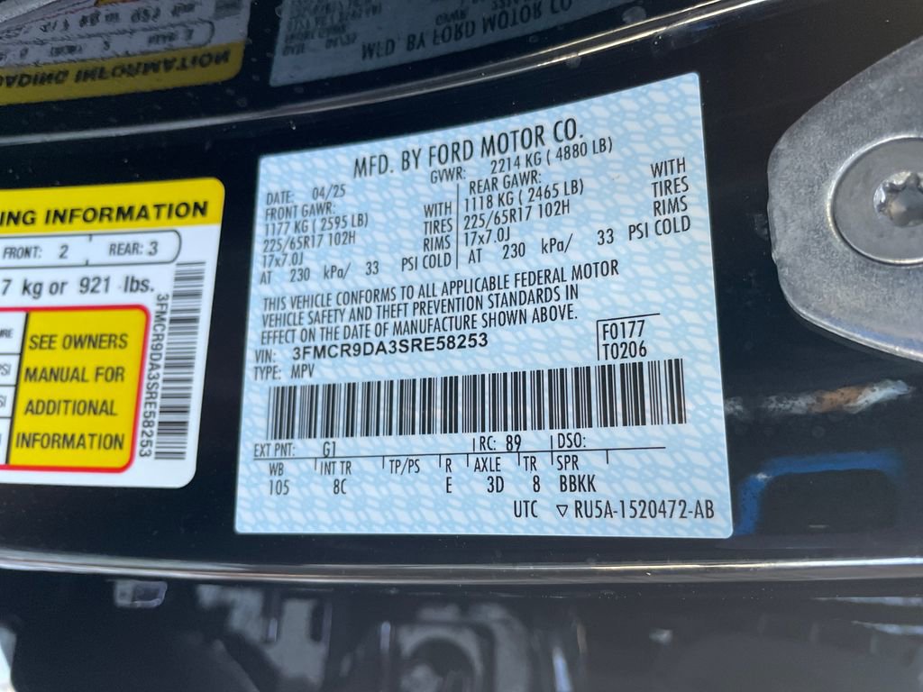 Used 2025 Ford Bronco Sport Badlands image 41