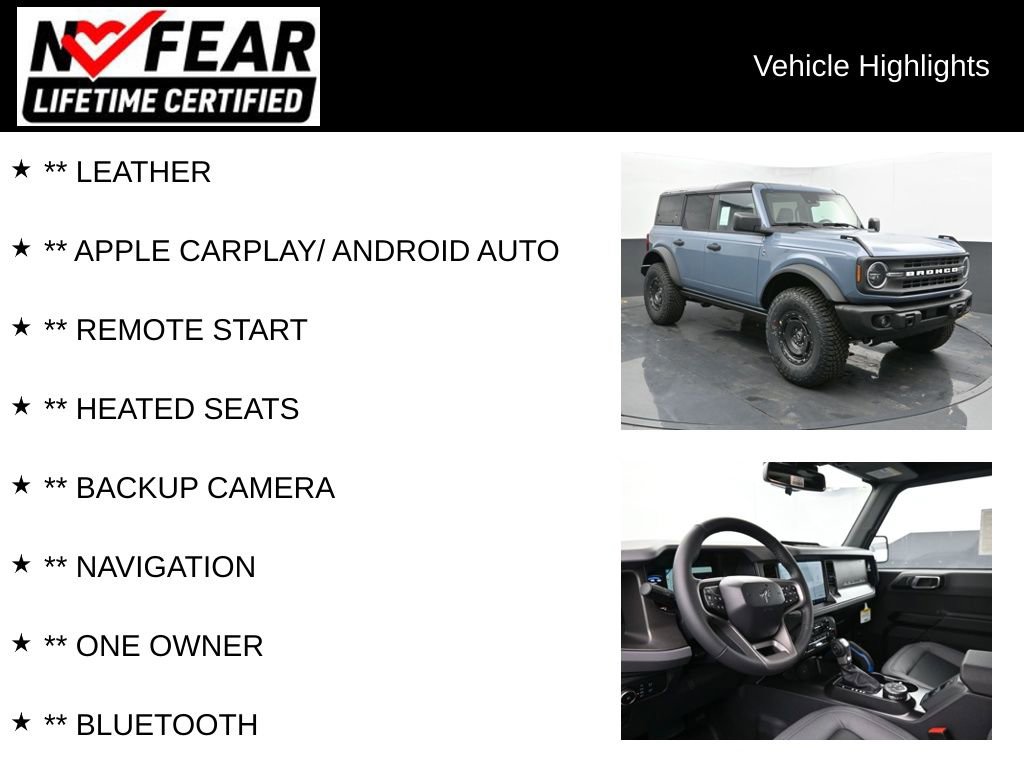 Used 2024 Ford Bronco Black Diamond image 2