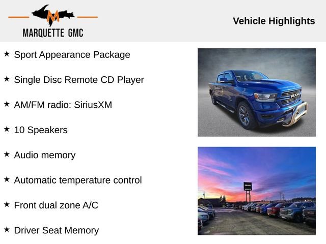 Used 2019 RAM 1500 Laramie w/ Sport Appearance Package image 7