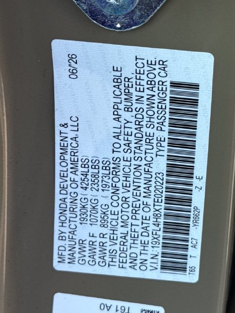 Used 2026 Honda Civic Sport image 17