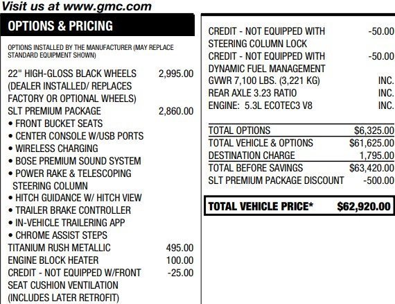 Certified 2022 GMC Sierra 1500 SLT w/ SLT Premium Package image 2