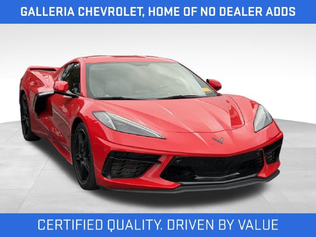 Used 2021 Chevrolet Corvette Stingray Preferred Cpe w/ Z51 Performance Package RWD image 2