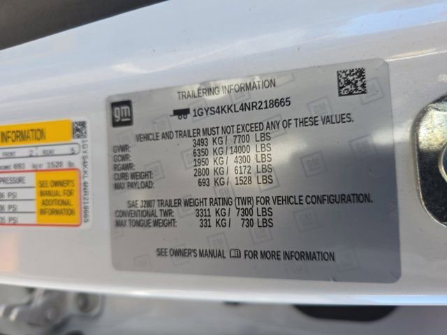 Used 2022 Cadillac Escalade ESV Premium Luxury image 37