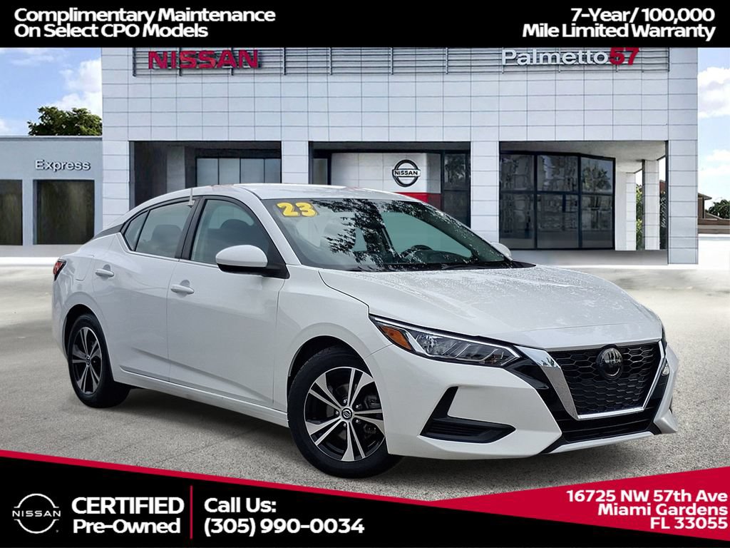 Certified 2023 Nissan Sentra SV w/ All-Weather Package