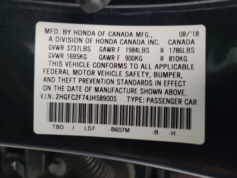 Used 2018 Honda Civic EX image 33