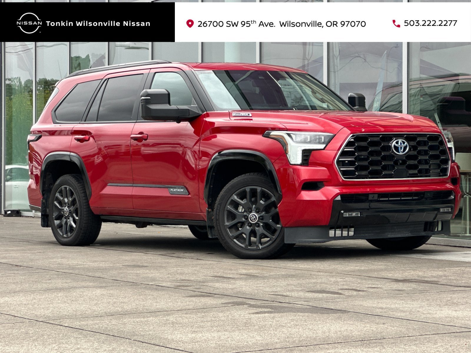 Used 2024 Toyota Sequoia Platinum AWD/4WD image 1