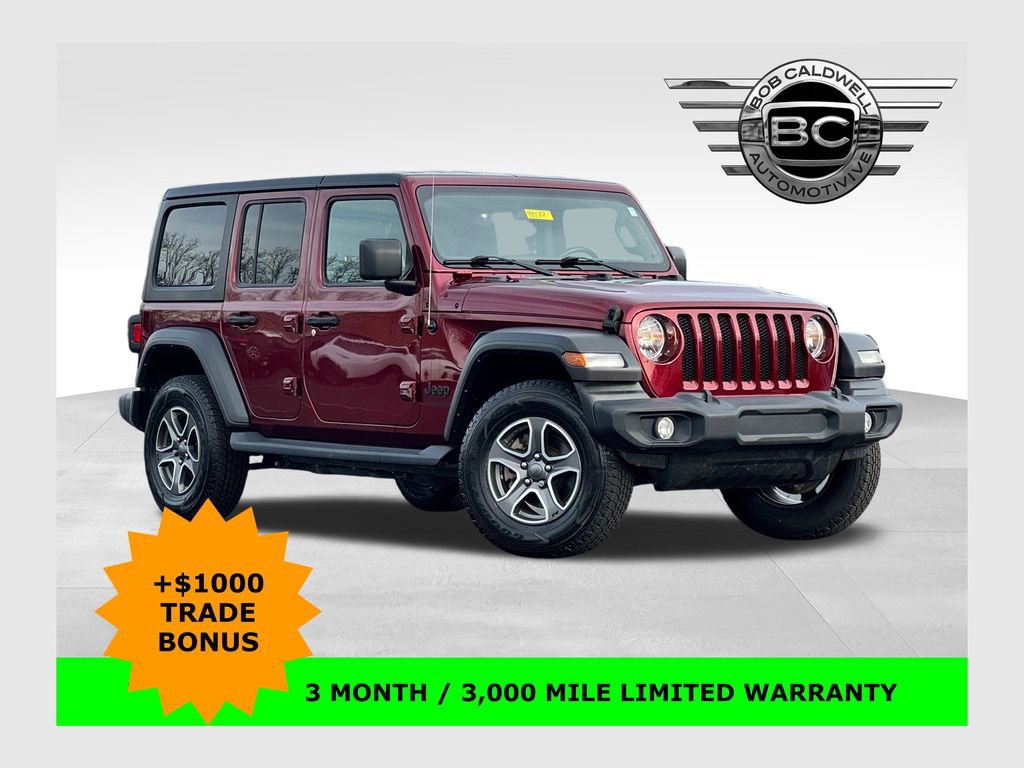 Used 2022 Jeep Wrangler Unlimited Sport w/ Cold Weather Group