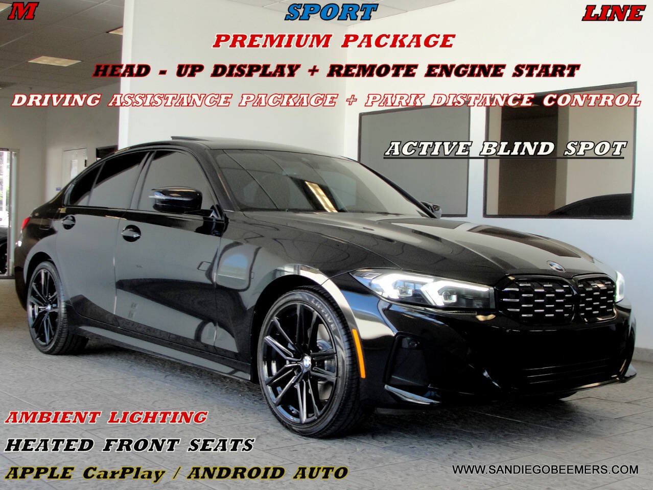Used 2023 BMW 330i Sedan w/ Premium Package RWD image 1