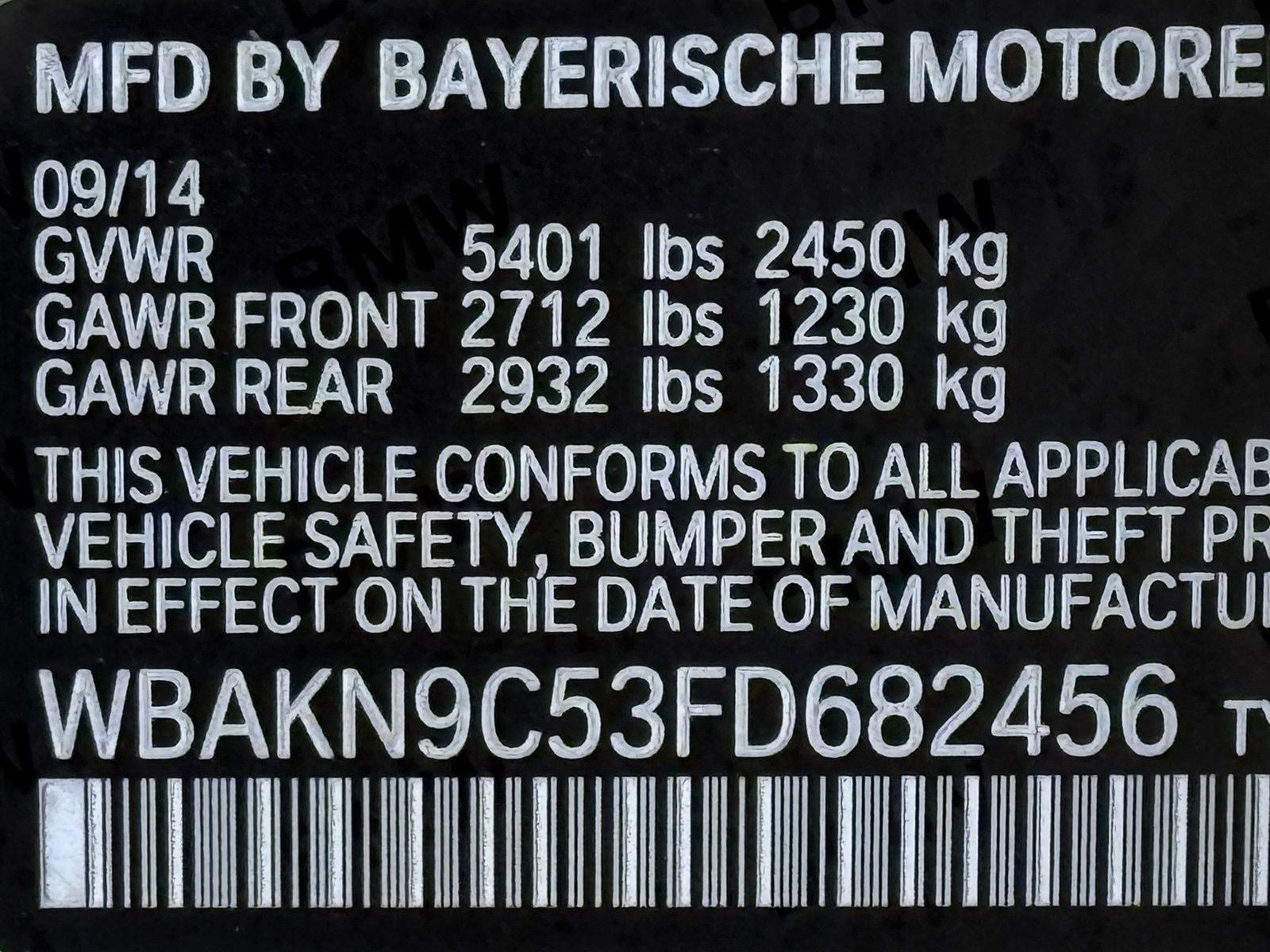 Used 2015 BMW 550i Sedan RWD image 52